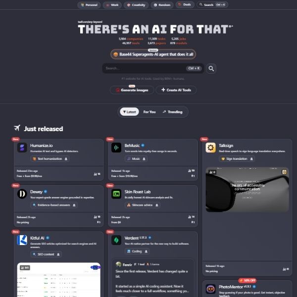 Hay miles de herramientas de IA. Te enseño dónde encontrarlas sin perderte en el intento. Y cerramos el reto. Theresanaiforthat.com