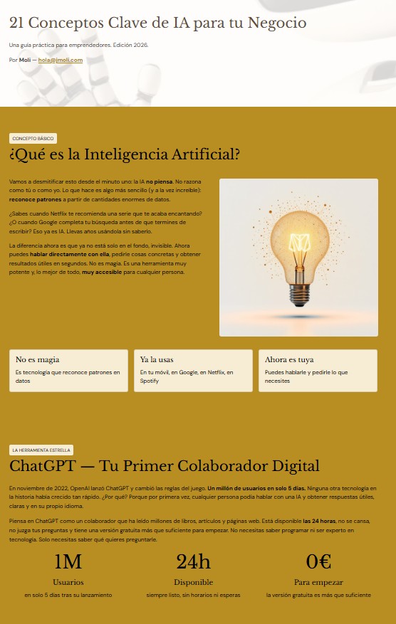 Hoy he creado dos presentaciones con IA. La segunda me ha salido mucho mejor. Y sé exactamente por qué. Ver segunda presentación