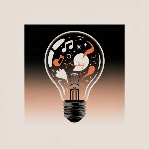 La IA no es solo trabajo. También juega, crea y te saca de donde siempre estás. - La chispa creativa _ la idea que surge -ideogram