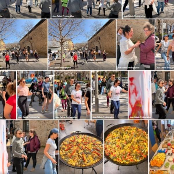 Lo que aprendí llevando la IA a una jornada de 4.300 abrazos. Paella