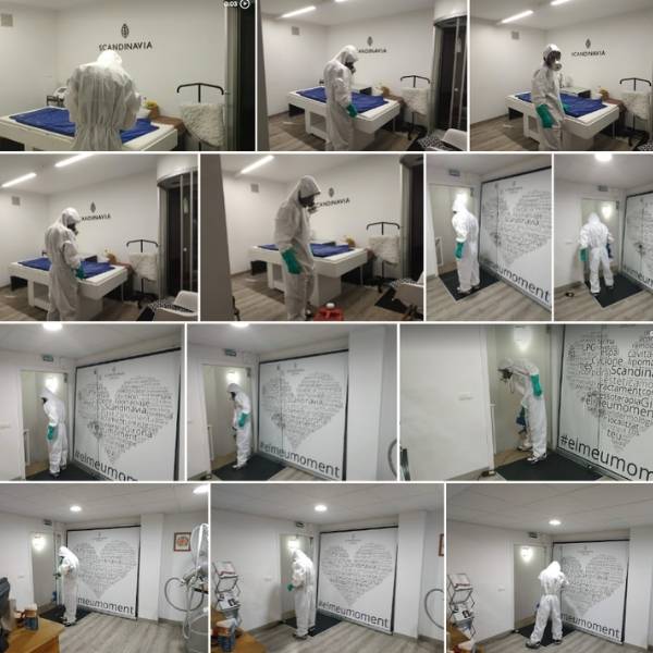 Covid. Cerrar, sobrevivir y reabrir. Desinfección