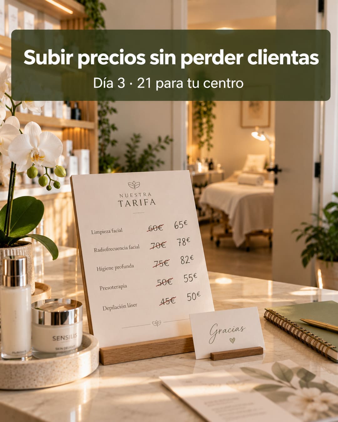 Subir precios sin perder clientas. Tu trabajo vale más de lo que cobras.