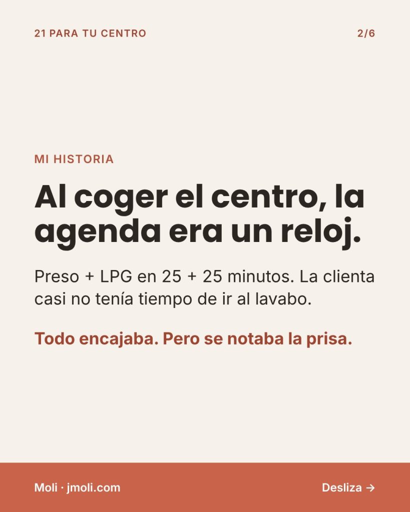 Una agenda que fluye - Mi historia