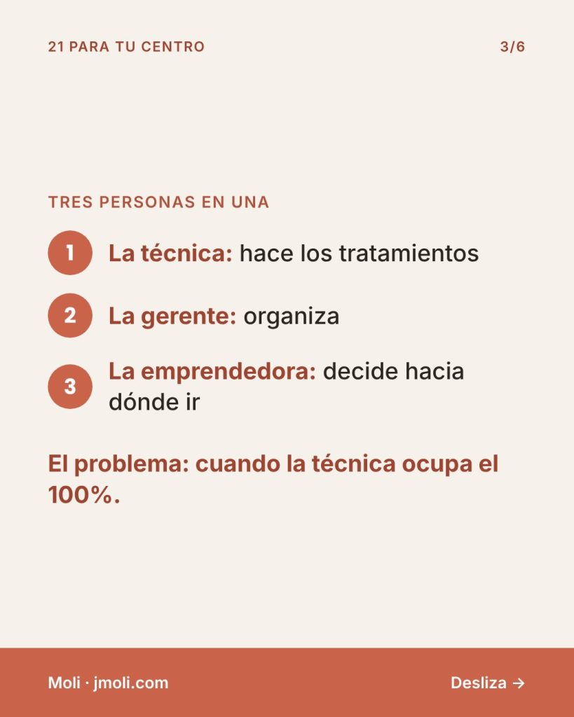 Dueña no solo técnica - Tres personas en una_1