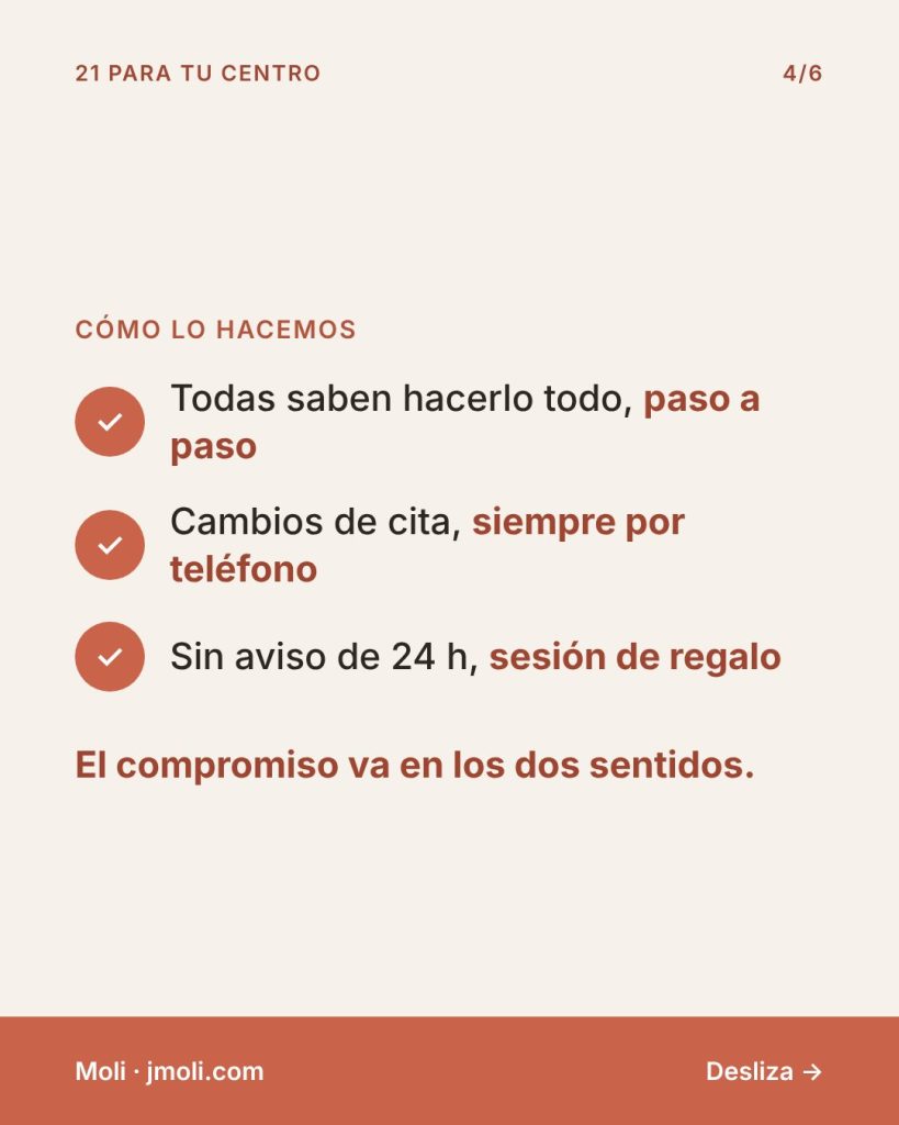 Un plan para cuando alguien falta - Cómo lo hacemos