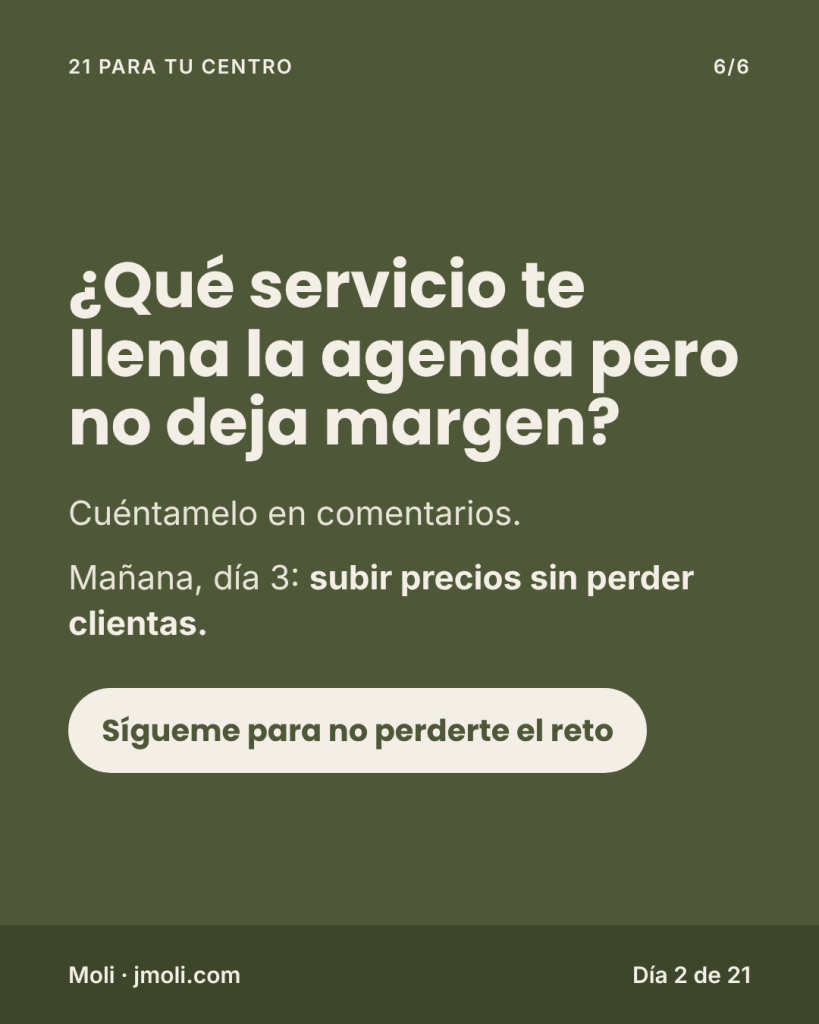 Agenda llena cuenta vacía - Tu experiencia