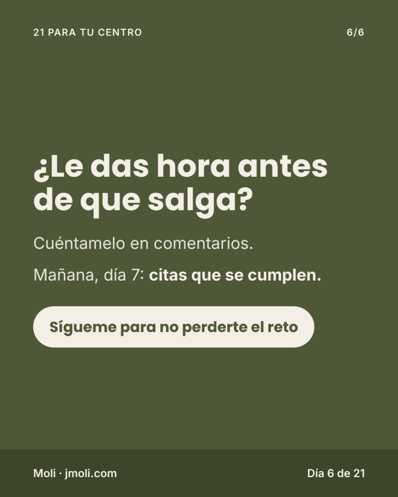 La clienta que vuelve - Tu experiencia
